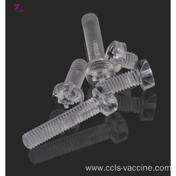 Acrylic Screw transparent plastic screw